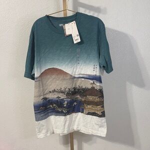 Uniqlo Deep Teal Crew Neck Tee-XL- NWT